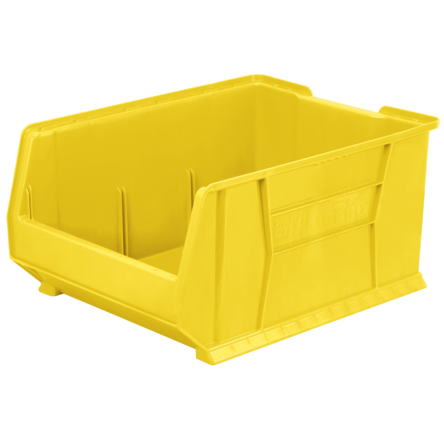 Akro-Mils 30289 Super-Size AkroBins Plastic Storage Bins, Space-Saving Stackable Bins for Garage