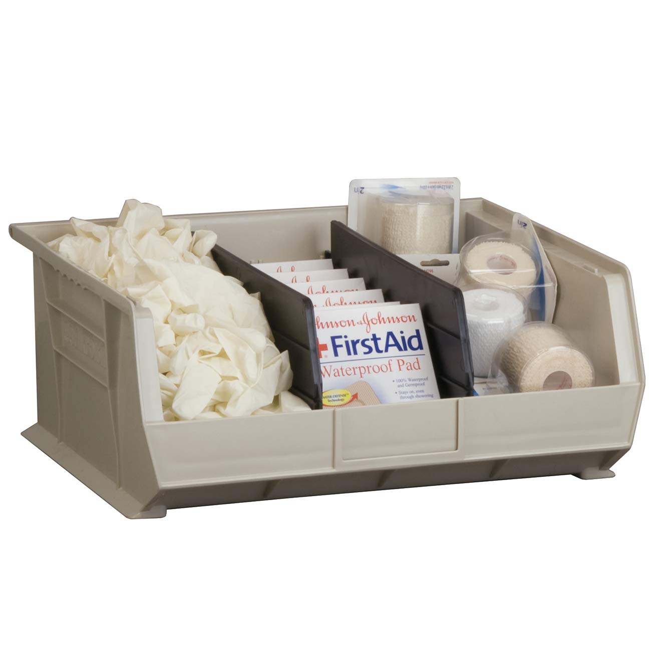 Akro-Mils 40245 Plastic Length Dividers for AkroBins Stackable Storage Bins Models 30240, 30245