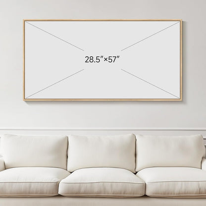 Framed Extra Large Colorful Abstract Wall Art for Living Room, Modern Horizontal Bright Canvas Prints Paintings Artwork for Walls, Bold Color Pictures for Hallway Dining Bedroom Office Wall Decor 30x60 In