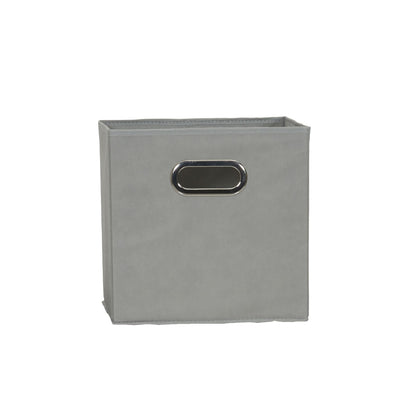 Household Essentials Fabric Storage Bins in Strong Poly‑Woven Fabric, Sturdy Chipboard Sides