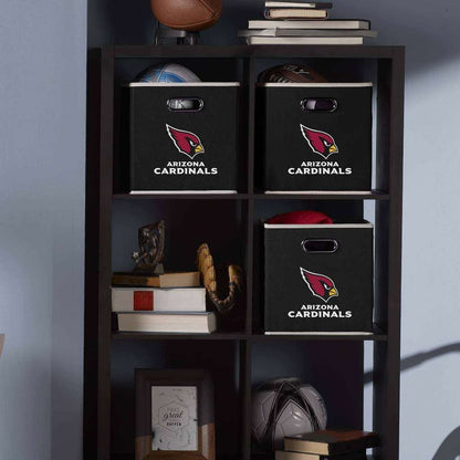 Franklin Sports NFL Arizona Cardinals Collapsible Storage Bin