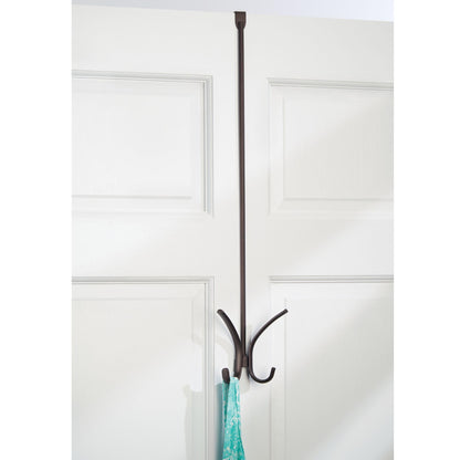 iDesign Axis Easy Reach Quad Hook, Bronze, 24"