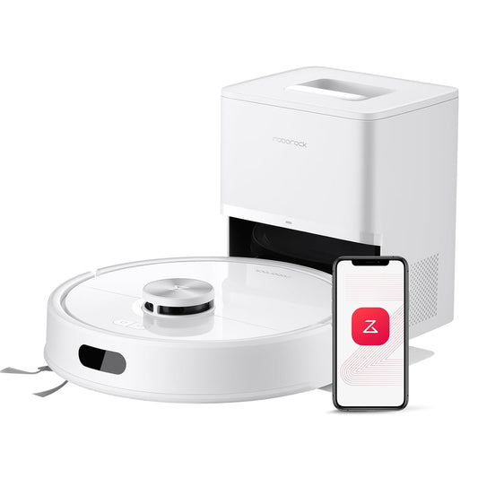 roborock Q7 M5+ Robot Vacuum and Mop, Upgraded from Q5 Max+, 7 Weeks Self-Emptying, 10000Pa