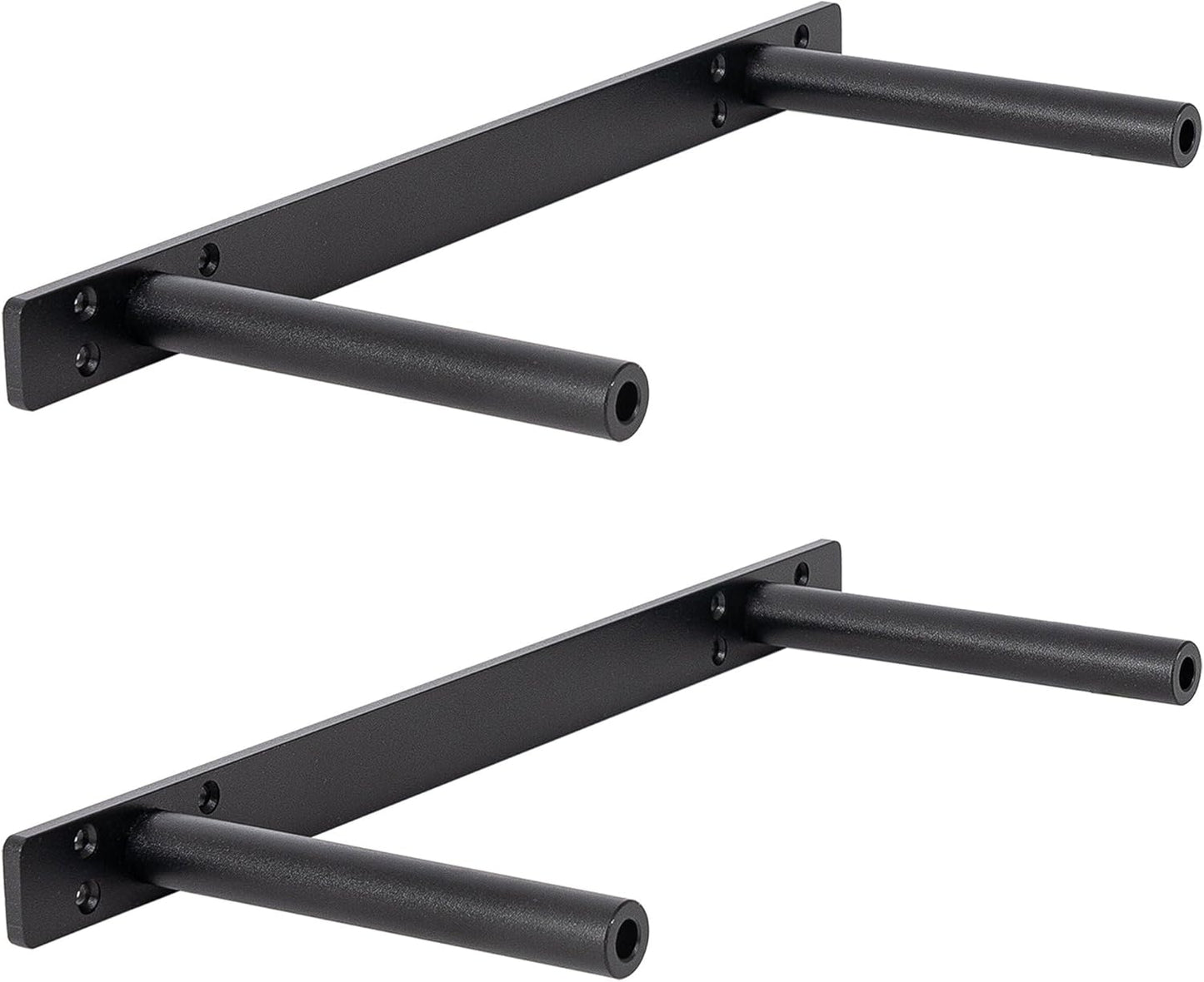 Hidden Shelf Brackets ， Floating Shelf Bracket (Additional Brackets -NO Kits) 16 Inch -2 Pcs