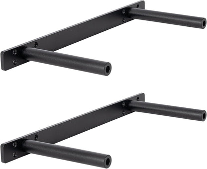 Hidden Shelf Brackets ， Floating Shelf Bracket (Additional Brackets -NO Kits) 16 Inch -2 Pcs