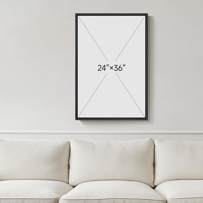 Framed Green Abstract Canvas Wall Art, Modern Art Prints Paintings Artwork for Walls, Minimalist Dark Sage Green Pictures for Living Room Dining Room Bedroom Office Bathroom Wall Decor 24x36 In