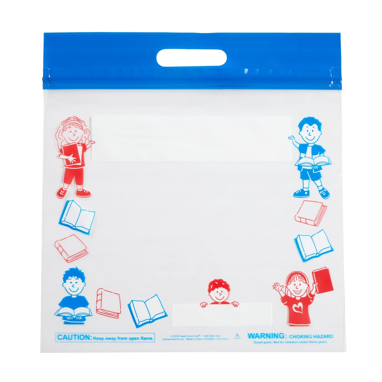 Really Good Stuff Press and Seal Storage Bags, Set of 12, 15" L x 14.5" W | Extra Large Thick