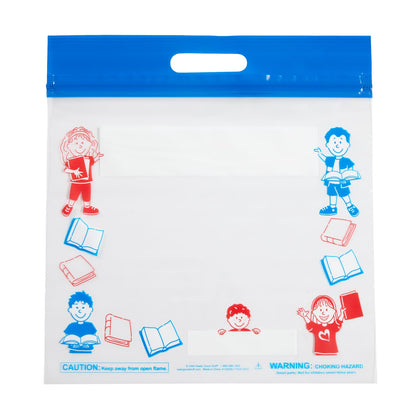 Really Good Stuff Press and Seal Storage Bags, Set of 12, 15" L x 14.5" W | Extra Large Thick