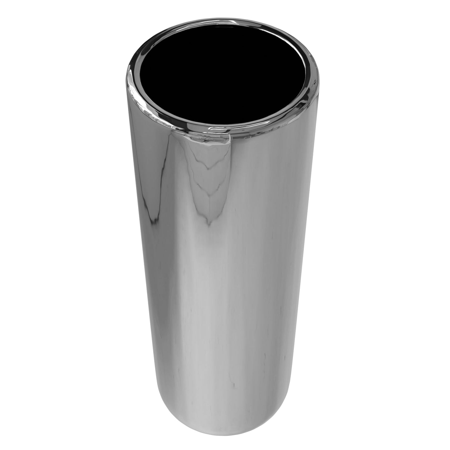 Red Lantern 24" Silver Crackle Umbrella Stand