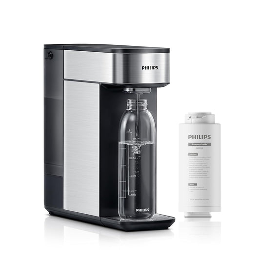 Reverse Osmosis Water Filter Countertop, PHILIPS Compact 5-in-1 RO Water Filtration System Purifier
