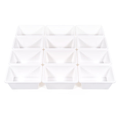 Humble Crew Plastic Storage Bins for Kids, Small Removable Toy Organizer