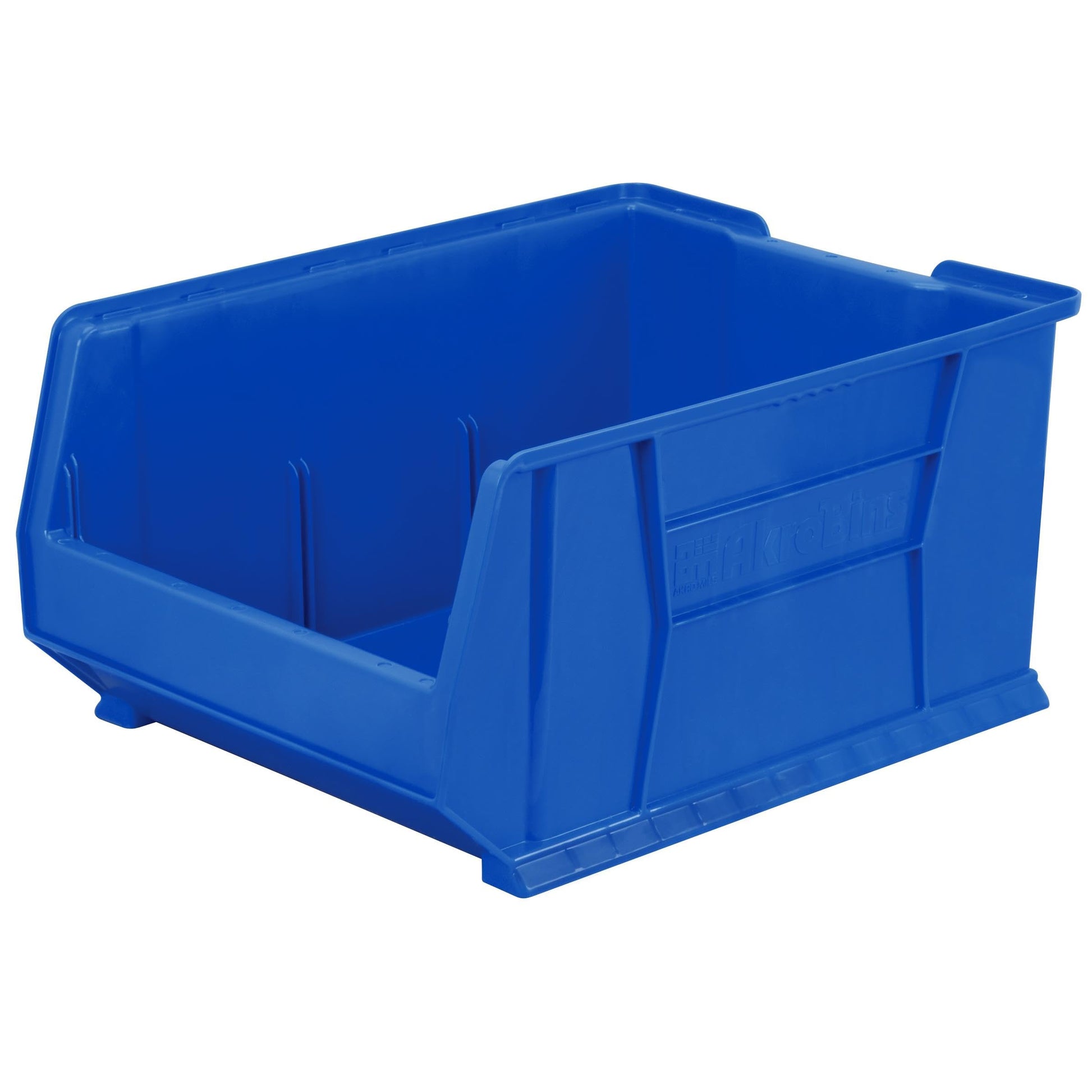 Akro-Mils 30289 Super-Size AkroBins Plastic Storage Bins, Space-Saving Stackable Bins for Garage