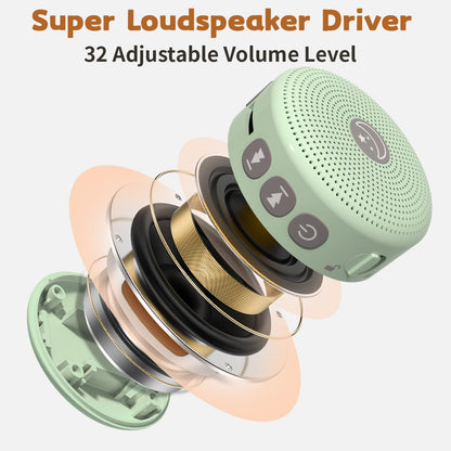 Sound Machine Mini Portable Baby White Noise Machine with 30 Soothing Sounds for Kids Adults Auto-Off Timer 32 Volume Levels Rechargeable Brown Noise Sleep Machine for Home Office Privacy and Travel