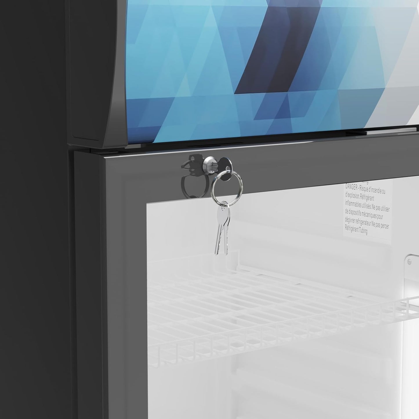 KoolMore DGDR-1D-9C 22 in. 9 Commercial One Glass Door Beverage Display Merchandiser Refrigerator Cooler, ETL Listed in Black, 9.1 cu. ft
