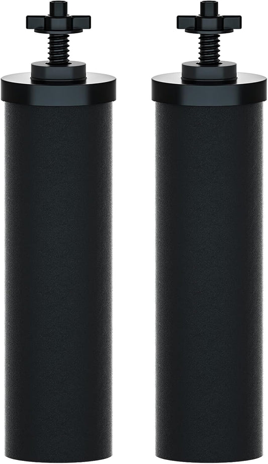 Purewell PF-2 Black 2-Stage Purification Elements, Replacement Filters for ProOne® and Berkey®