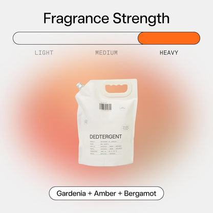 DedCool Liquid Laundry Dedtergent (Red Dakota Refill 64 oz) Luxurious Fragrance, Scented, Removes Stains, Ideal for 60 Washes, Infused with Essential Oils, Vegan, Non-Toxic, Cruelty & Dye Free