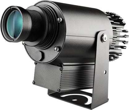 50W LED Logo GOBO Projector DJ Effect Light Including Free Custom Glass GOBO to Project Image for Advertising Business Hotel Company Store Wedding Indoor and Outdoor Use (50W)