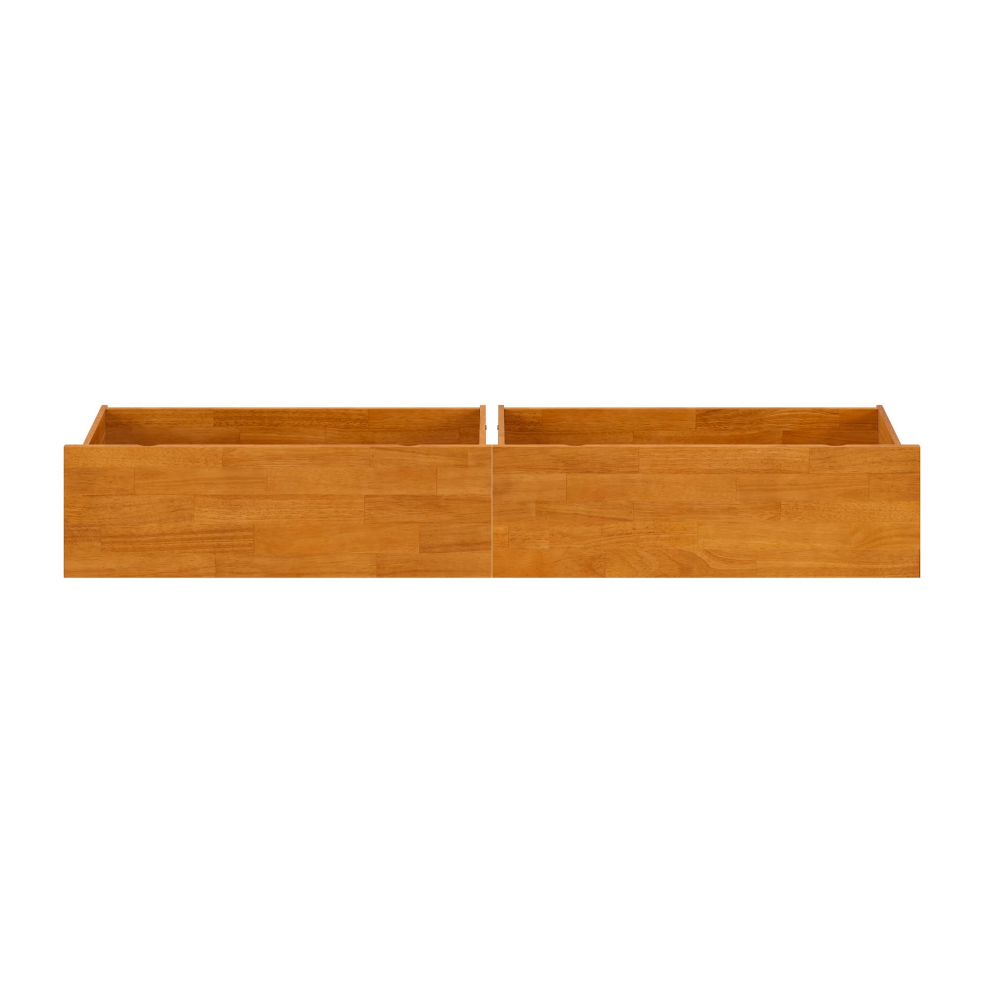 AFI Twin/Full Under Bed Storage Drawers (Set of 2), Light Toffee