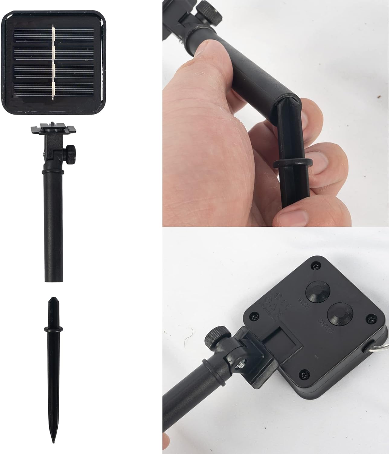 Dazzle Bright 2 Pack Solar String Lights Outdoor, Total 80FT 240LED Solar Powered Waterproof Fairy Lights 8 Modes, Copper Wire Lights for Christmas Patio Party Tree Yard Decoration (Red)