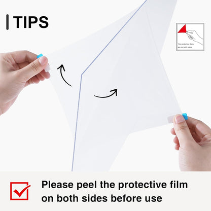 Vittanly 11x14 Picture Frames Set of 9, Shatter Resistant Plexiglass, Display 8x10 Pictures with Mat or 11x14 without Mat, Photo Frames for Wall or Tabletop, Engineered Wood, Gold