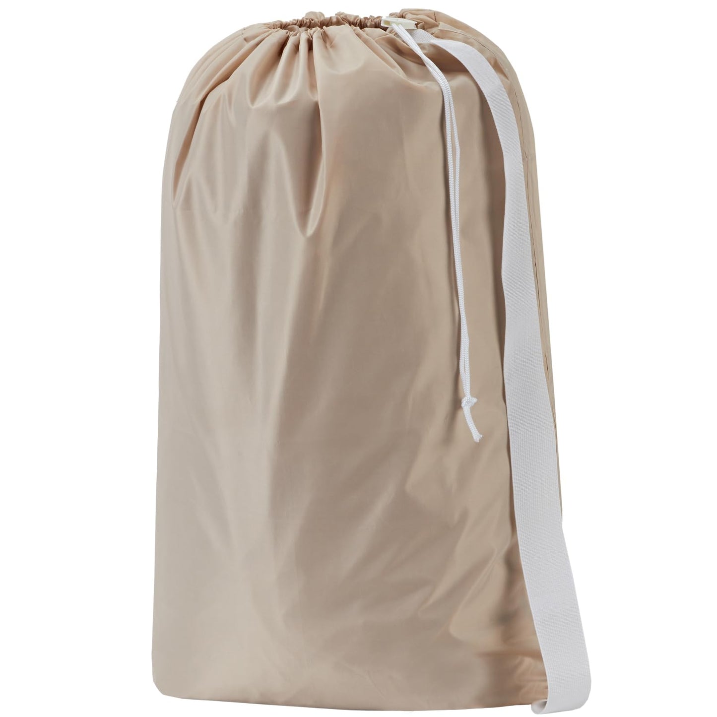 HOMEST XL Nylon Laundry Bag with Strap, Large Dirty Clothes Organizer, Easy Fit a Laundry Hamper or