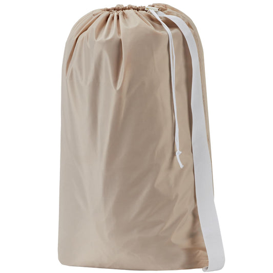 HOMEST XL Nylon Laundry Bag with Strap, Large Dirty Clothes Organizer, Easy Fit a Laundry Hamper or