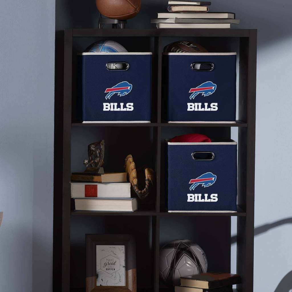 Franklin Sports NFL Buffalo Bills Collapsible Storage Bin