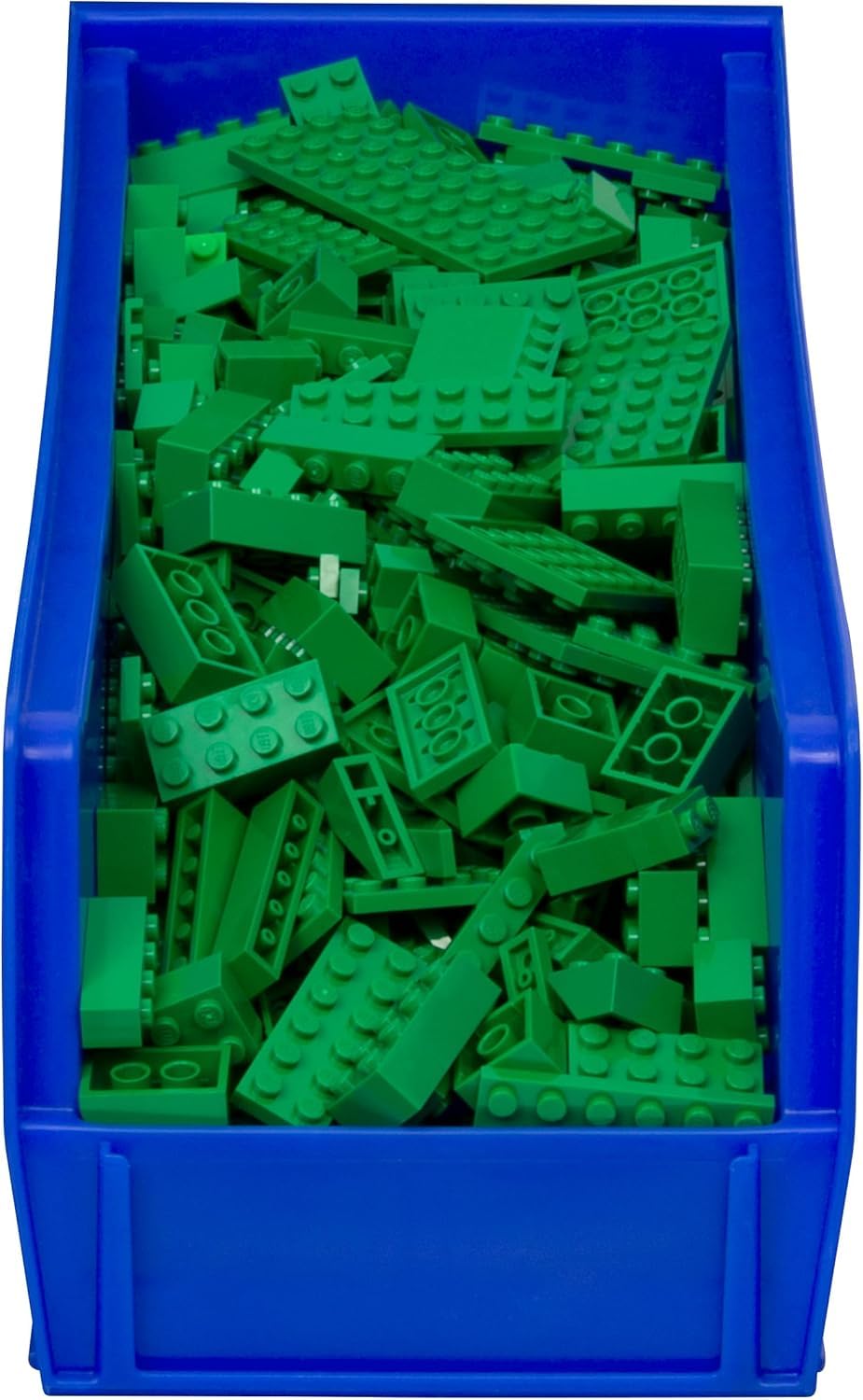 Akro-Mils 30234 AkroBins Plastic Storage Bins, 15"x5"x5", Blue, 12-Pack