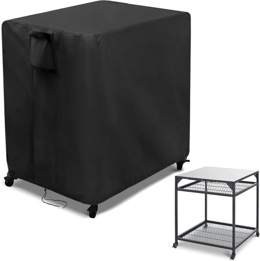 Kingling Outdoor Pizza Oven Table Cover for Ooni Large Table, Waterproof Outdoor Grill Prep Table