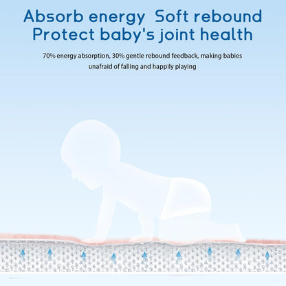 Baby Play Mat for Floor Tummy Time Mat Nursery Rug Muscle Area Rug Playroom Tatami 79"x138" Memory Foam 1.3" Thick Crawling For Babies,Toddlers, Infants, Kids,Floor(Pink)