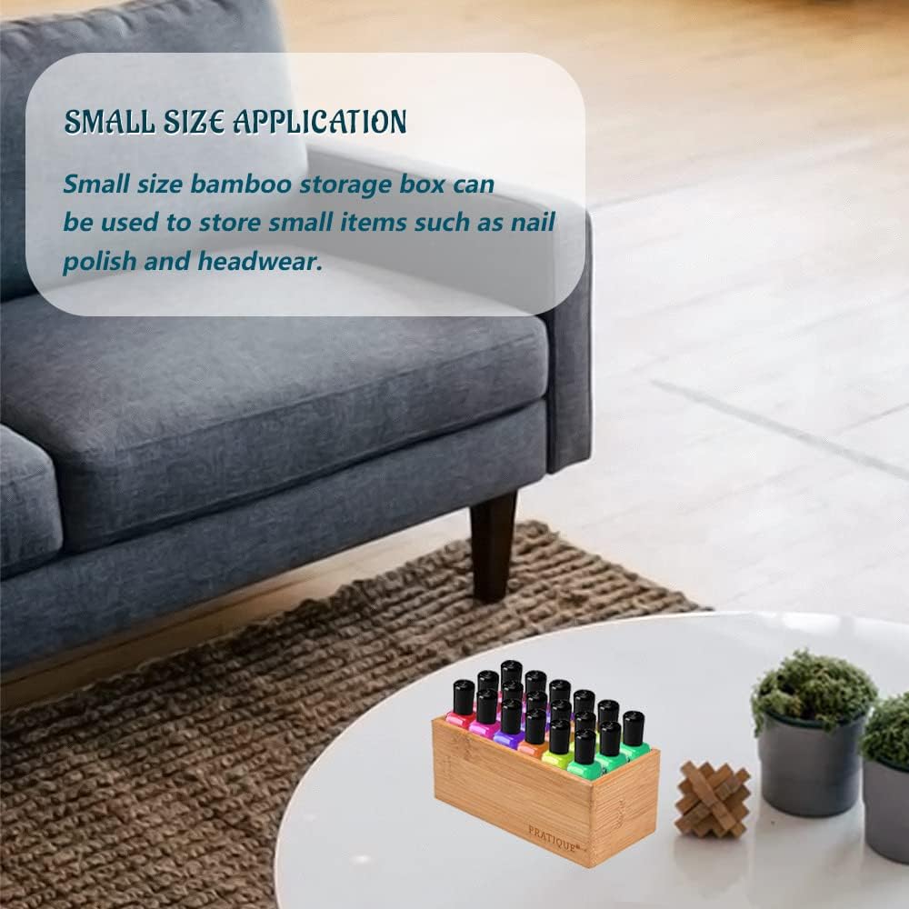 Bamboo Drawer Organizer - Kitchen Utensil Organizer Silverware Tray Cutlery Holder，Office Desk Supplies and Accessories (12x5.9x2.6 inch)