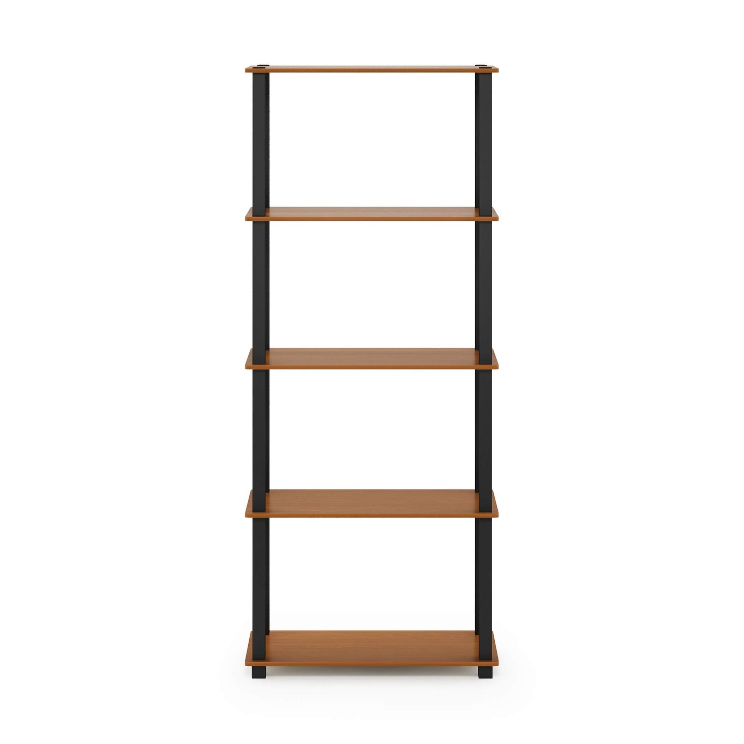 Furinno Turn-N-Tube 5-Tier Multipurpose Shelf / Display Rack / Storage Shelf / Bookshelf, Square
