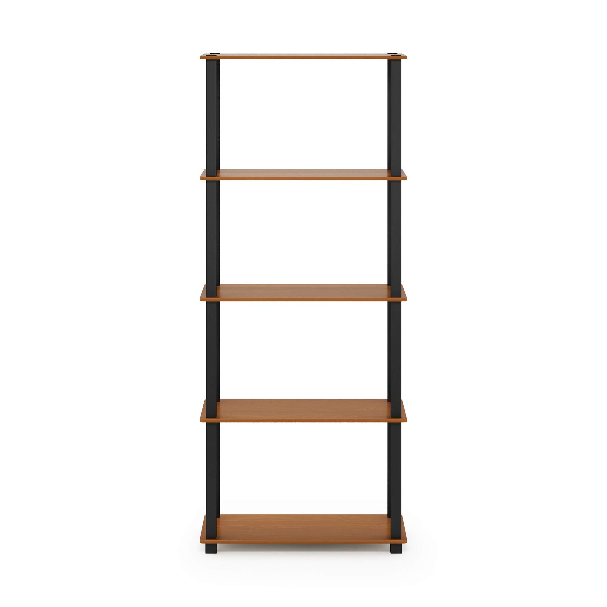 Furinno Turn-N-Tube 5-Tier Multipurpose Shelf / Display Rack / Storage Shelf / Bookshelf, Square