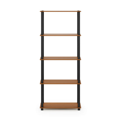 Furinno Turn-N-Tube 5-Tier Multipurpose Shelf / Display Rack / Storage Shelf / Bookshelf, Square