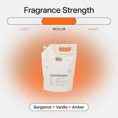 DedCool Liquid Laundry Dedtergent (01 Taunt Refill 64 fl oz) Luxurious Fragrance, Scented, Removes Stains, Ideal for 60 Washes, Infused with Essential Oils, Vegan, Non-Toxic, Cruelty & Dye Free