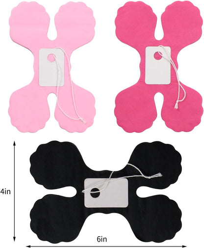 Hot Pink Black Party-Decorations Streamers Garland - 157Ft Four-Leaf Clover Hanging Banner, Wedding Engagement Bachelorette Birthday Baby Bridal Shower Decor Hugtmr