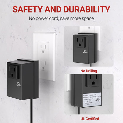 APIELE Garbage Disposal Air Switch Kit, Sink Top Push Button Switch for Food Waste Disposer, UL Listed 3.6" Long On/Off Air Button (Black Bronze)