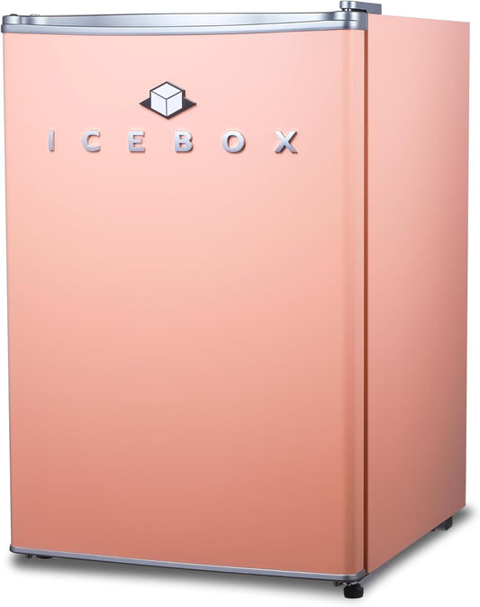 IBCR25BLS Compact, Energy Star Certified Small, Single Door Mini Fridge with Freezer Refrigerator