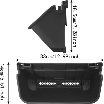 Self Watering Outdoor Wall Mounted Planter Vertical Garden with 16 Pockets Plastic Plant Grow Pots for Hanging Flower Herbs Vegetables Home Indoor Outdoor Black