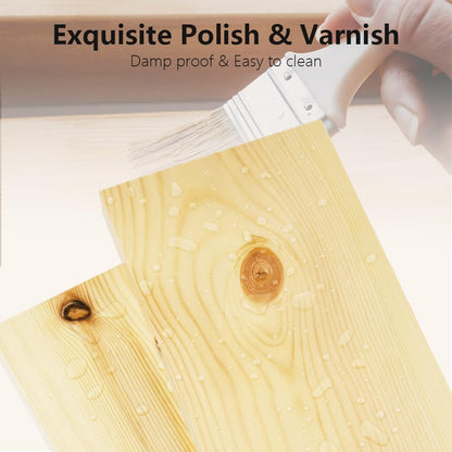 Habudda Floating Shelves for Wall, Solid Pine Wood Shelf for Bathroom Bedroom Kitchen, Rustic Room Decor, Wall Mounted, 30 Inches Long, Set of 2, Natural