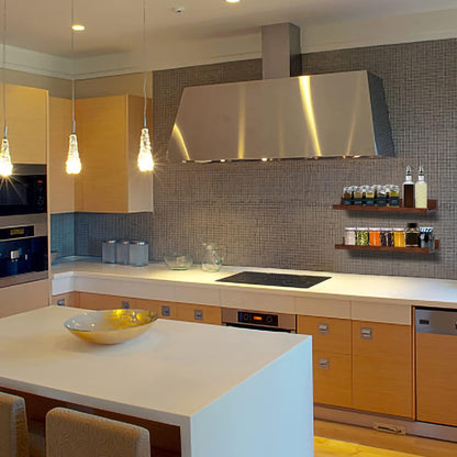 AZSKY Floating Book Shelves Wall Mounted Photo Shelf Picture Ledge Deep Walnut Display Shelves for Home Living Room Bedroom Bathroom Office Set of 2