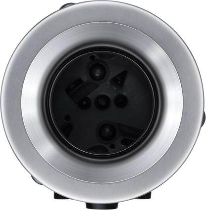 Waste Maid 10-US-WM-158-3B Garbage Disposal Anti-Jam Stainless Steel Food Waste Grinding System, 1/2 HP Standard, Black