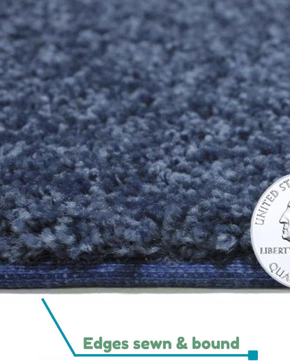 KOECKRITZ Soft and Colorful Kids Classroom Area Rugs (Passes Flammability Pill Test) Many Sizes and Bright Colors to Select from (6' x 9', Navy)