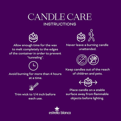 Lavender Fields Candle 7 oz – Best Smelling Soy Candle, Non Toxic, Long Lasting, Gift for Women, Natural Soy Wax, Home Decor & Spa Ambience, Aromatherapy, Relaxing Home Scent