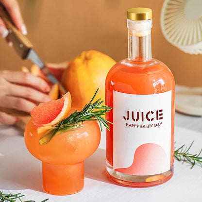 Olive Oil Dispenser Bottle for Kitchen, Clear Glass Oil and Vinegar Dispenser Set, Coffee Syrup Dispenser, Container With Metal Pour Spout, Airtight Lid, Funnel, Waterproof Labels (375ml-4 Pack)