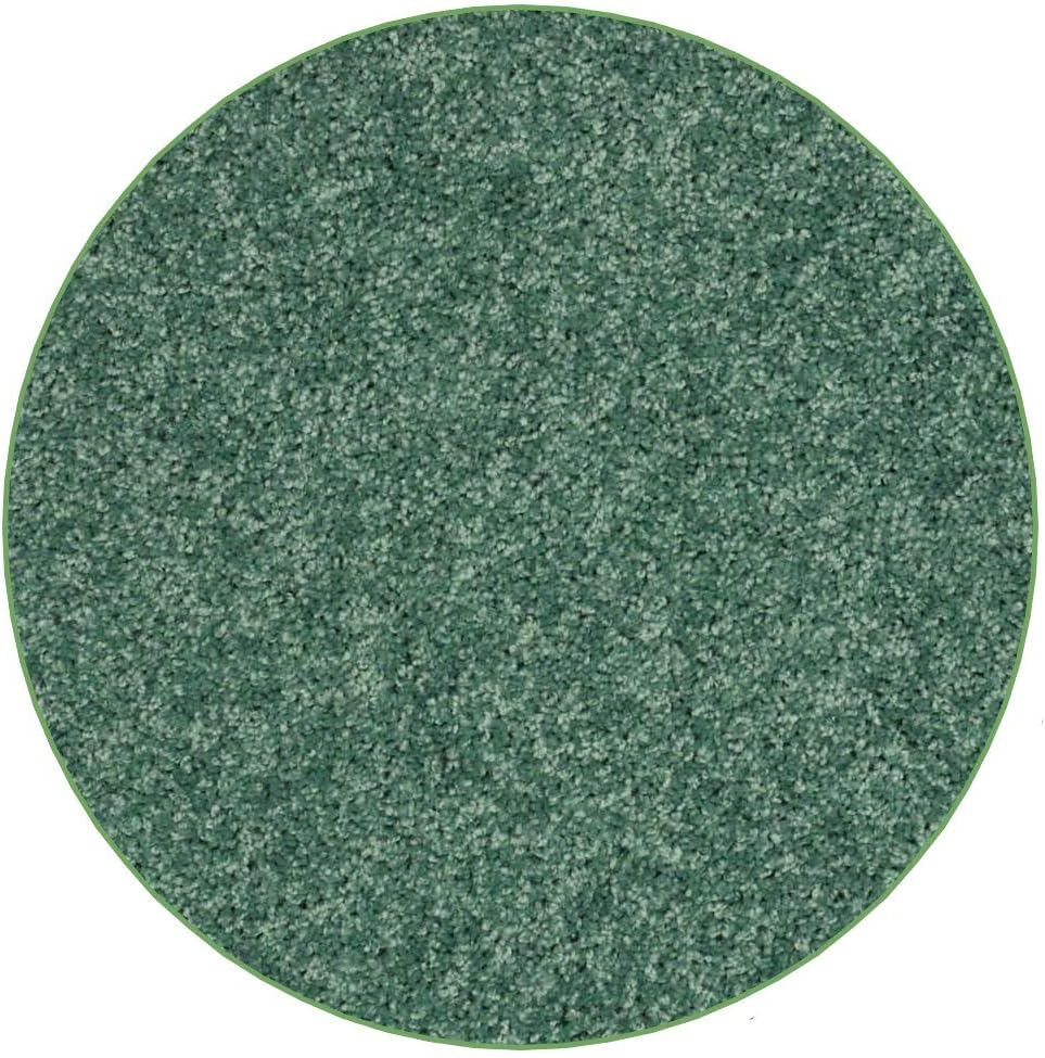 KOECKRITZ Soft and Colorful Kids Classroom Area Rugs (Passes Flammability Pill Test) Many Sizes and Bright Colors to Select from (12' Round, Froggy)