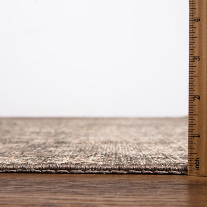 Keen Home Design 2x10 Rug - Machine Washable Runner Rug with Non-Slip Backing, Ideal for Hallway, Entryway, Kitchen, Laundry Room - Vintage, Easy Clean, Durable, Low Pile - (2'6" x 10')