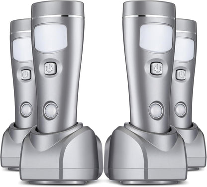 Enhon 4 Pack 4 in 1 LED Emergency Lights for Home Power Failure, Rechargeable Plug in Flashlight Motion Sensor Night Light, Automatic Turn On Power Outage Light for Home Hurricane Supplies