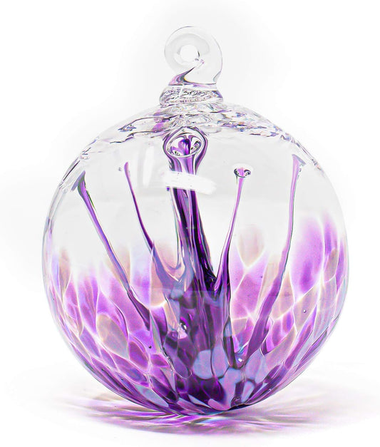 Luke Adams Handmade Glass Gazing Balls for Garden on Clearance – Hand Blown Glass Gazing Ball for