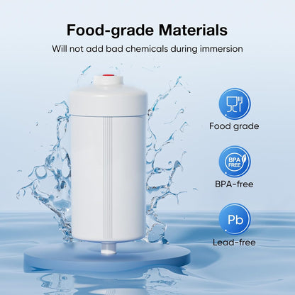 Purewell PH-2 White 3-Stage Alkaline Filter Elements, Additional filters for Berkey® Black Filters, Berkey® Gravity Filtration System and Purewell System, pH 8-9 (2 Pack, K Series)